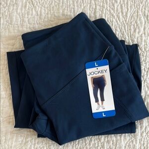 SALE Jockey Navy cropped flared pant Leggings NWT